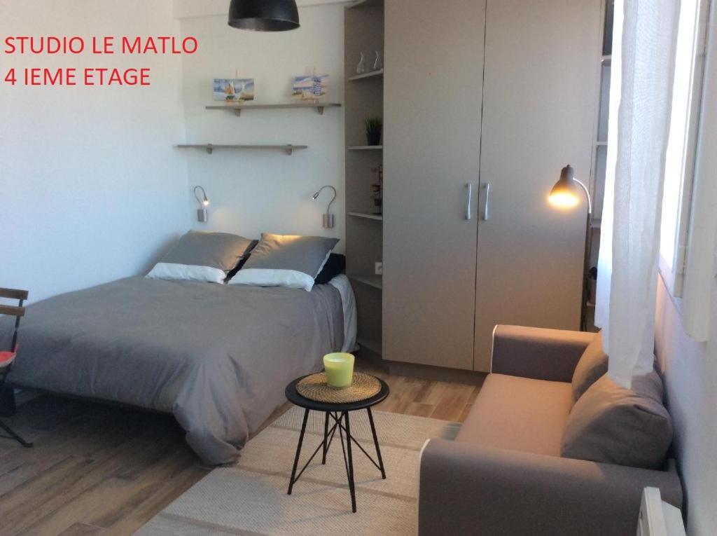 Les Studios Vue Mer Le Matlo ディナール エクステリア 写真